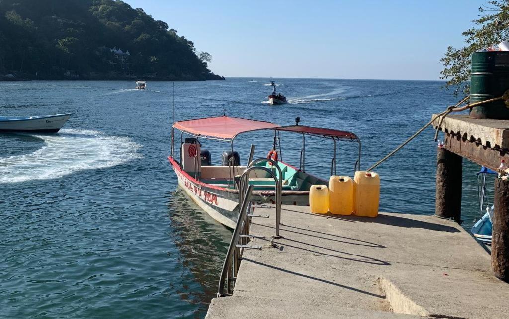 Villa Casa Palmito Cerca De La Playa Yelapa Esterno foto