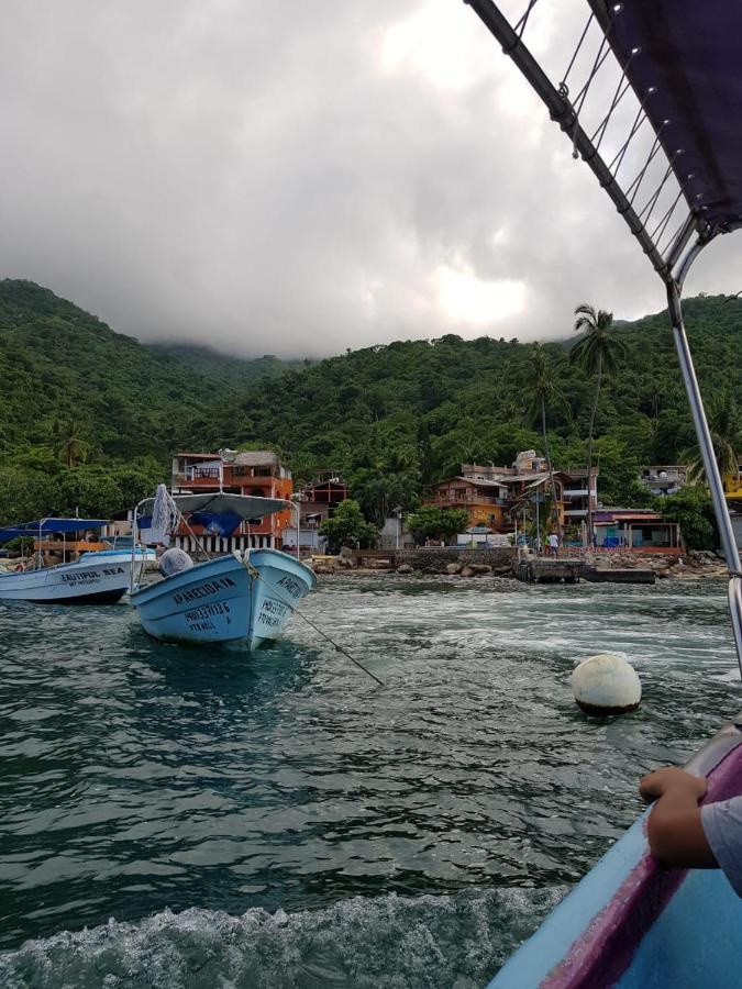 Villa Casa Palmito Cerca De La Playa Yelapa Esterno foto